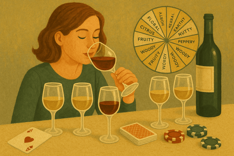 Betting on the Senses: How Wine Tasting Trains You to Read the Table
