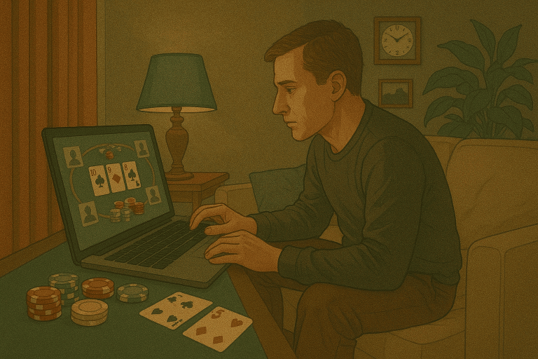 The Home as a Casino: How Interior, Mood, and Time Shape the Online Gambling Experience